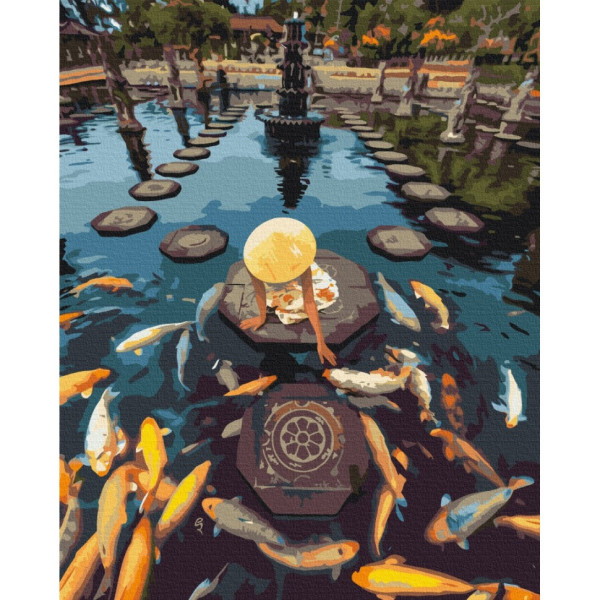 Картина за номерами "Літо в Азії" ©Tany Moko Brushme BS53066 40х50 см