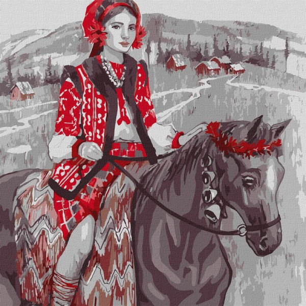 Картина по номерам "Путешествие родным краем" ©Katya Poltavska KHO2537 40х40 см Идейка