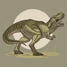 Картина за номерами "Тиранозавр 2" 15027-AC 30x30 см