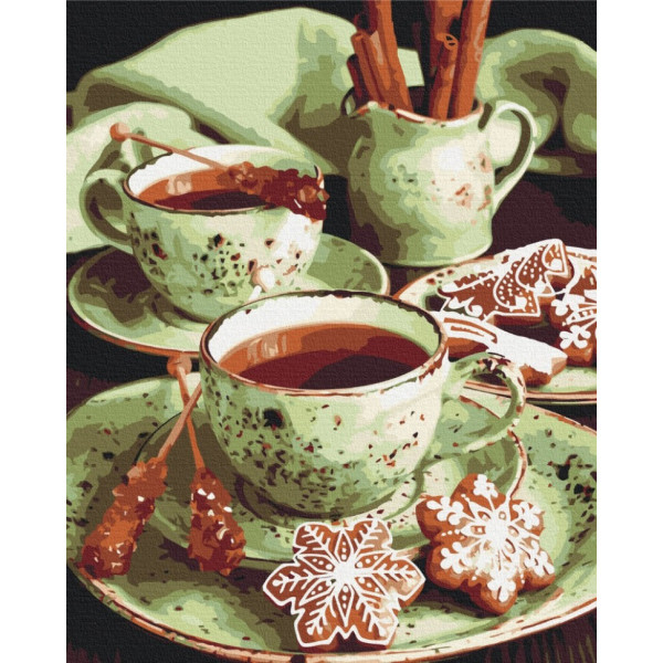 Картина за номерами "М'ятні пряники" BS52724, 40х50 см