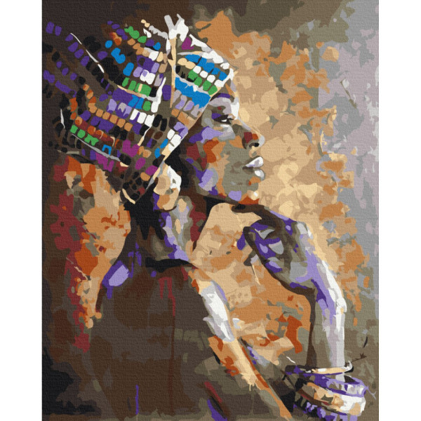 Картина за номерами "Відьма" Brushme BS43612 40x50 см