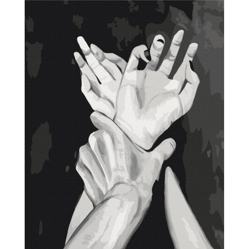 Картина по номерам "Язык тела 6" © Anna Esthete Brushme BS53860 40x50 см