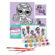 Картина за номерами "L.O.L. Surprise! Mermaids Miss Sea" KHO6263, 40х40 см