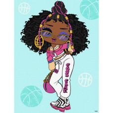 Картина за номерами "L.O.L. Surprise! Tweens Hoops Cutie" KHO6285, 30х40 см