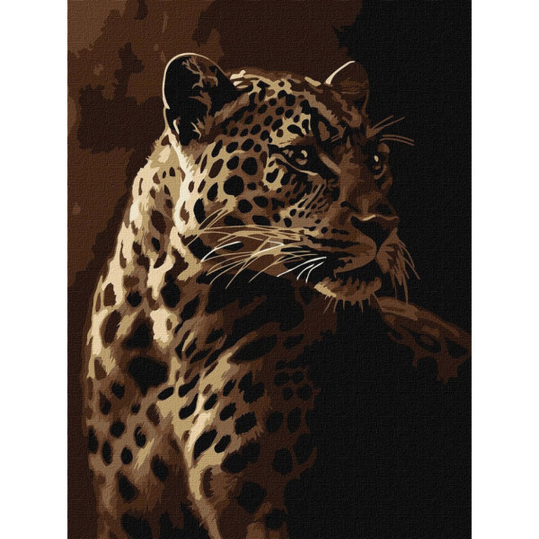 Картина по номерам "Взгляд леопарда" ©art_selena_ua KHO6668, 30х40 см