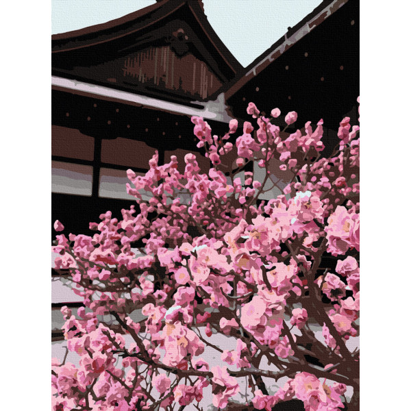 Картина за номерами. Art Craft "Японська вишня" 40 * 50 см 10527-AC