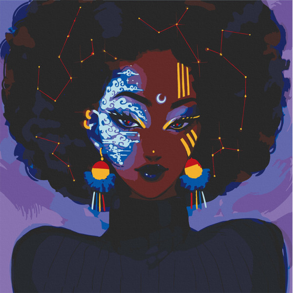 Картина за номерами. Art Craft "Загадковий всесвіт" 40 * 40 см 10233-AC