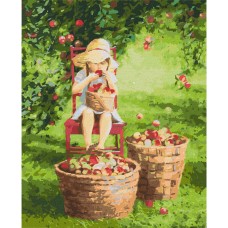 Картина по номерам "Яблочки" Идейка KHO4788 40*50см