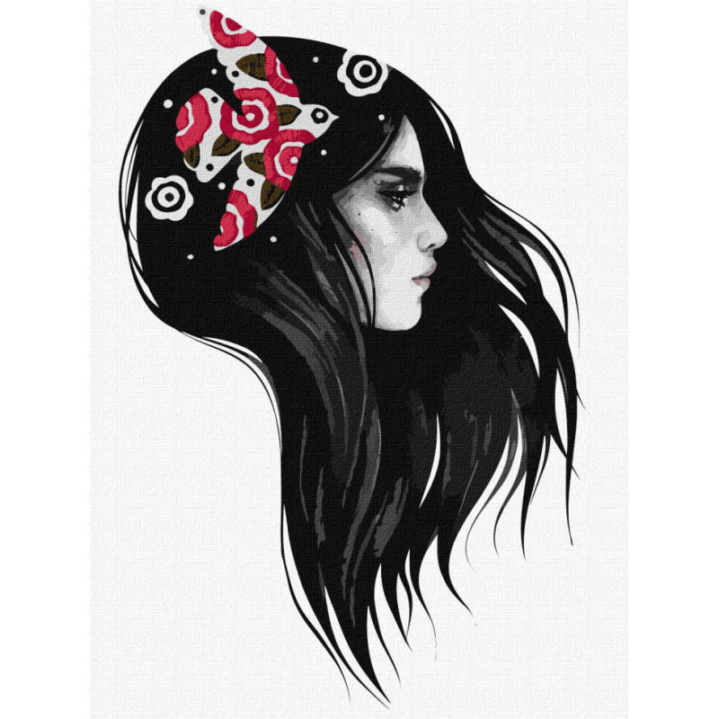 Картина по номерам "Птичка" ©lesya_nedzelska_ar Идейка KHO2603 30х40 см