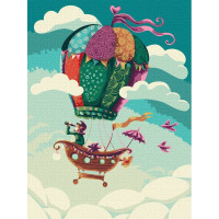 Картина за номерами "Мандрівники" ©Elena Schweitzer Ідейка KHO5067 30х40 см