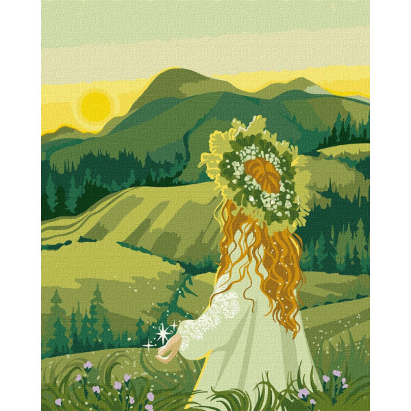 Картина по номерам "Место силы" ©kasarda_art Идейка KHO2595 40х50 см