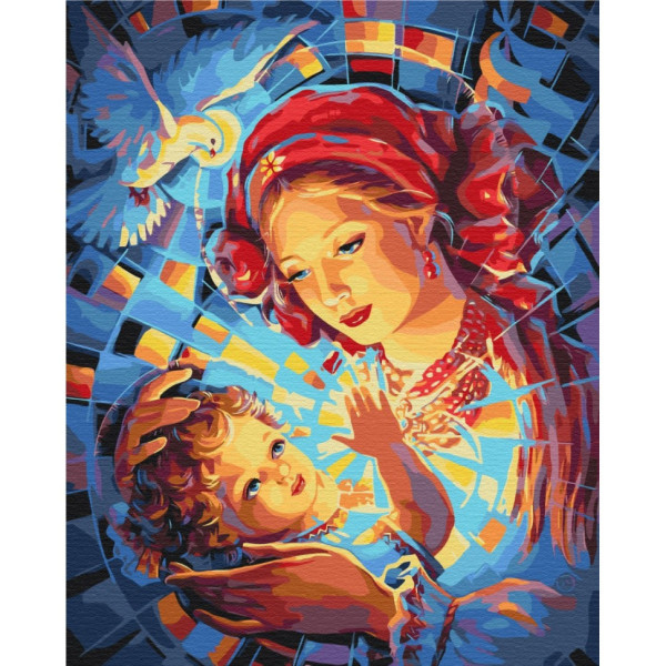 Картина за номерами "Ніжність" ©Олег Лобурак Brushme BS53355 40х50 см