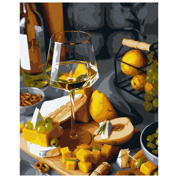 Картина по номерам "Долгожданный ужин" ©alonka_good Идейка KHO5530 40х50 см