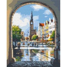 Картина за номерами "Міська арка" Brushme BS4652 40х50 см