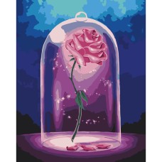 Картина за номерами "Чарівна троянда" Art Craft 13132-AC 40х50 см