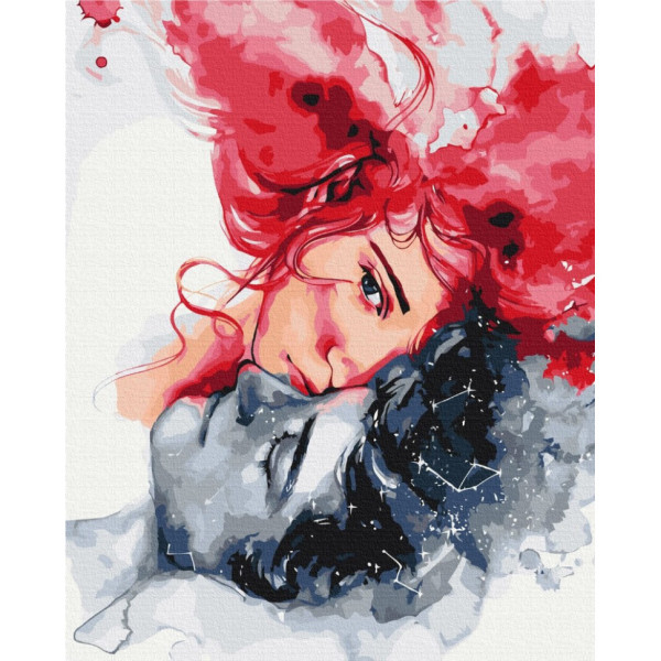 Картина за номерами "Два всесвіти" ©Karolina Bundash BS53591, 40х50 см