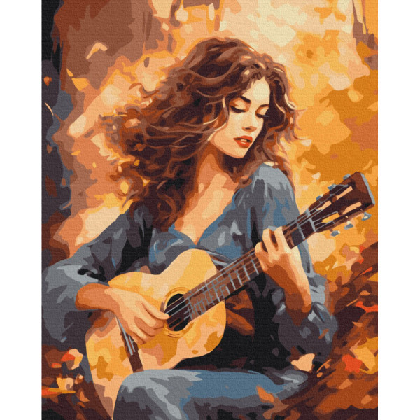 Картина за номерами "Осіння балада" Brushme BS53787 40x50 см