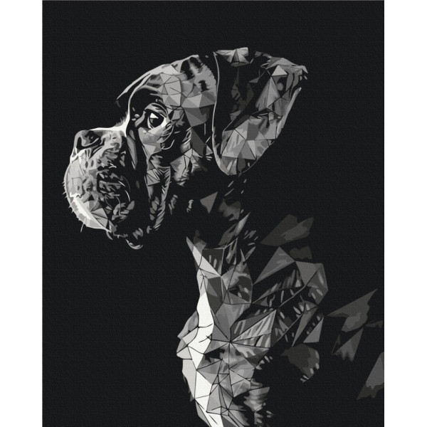 Картина за номерами "Нічний Вартовий" BS53935, 40x50 см