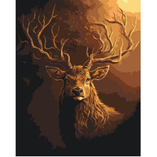 Картина по номерам "Сохатый" ©arttem_illustration 11707-AC 40х50 см
