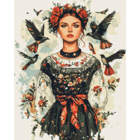 Картина за номерами "Український дух" BS54334, 40х50 см