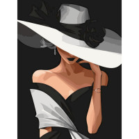 Картина по номерам "Загадочный образ" 504038-NC 40х50 см
