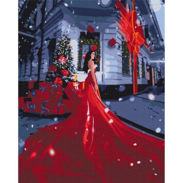 Картина за номерами "За мить до свята" BS52708, 40х50 см