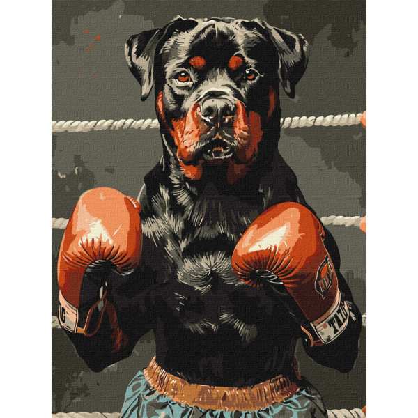 Картина за номерами "Рингова сила" Ідейка KHO6647 30х40 см