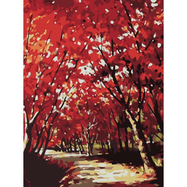 Картина по номерам. Art Craft "Дыхание осени" 40*50 см 10508-AC