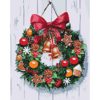 Картина за номерами. Натюрморт "Запрошення на свято" 40 * 50см KHO5534