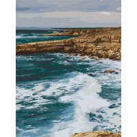 Картина за номерами. Art Craft "Узбережжя Пафос. Кіпр" 40 * 50 см 10531-AC