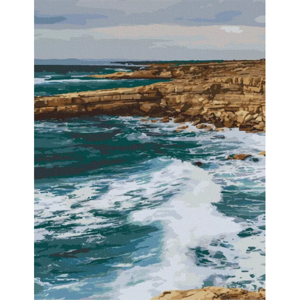 Картина по номерам. Art Craft "Побережье Пафос. Кипр" 40*50 см 10531-AC