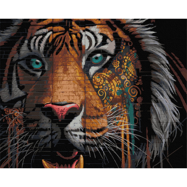 Картина по номерам. Art Craft "Несокрушимый взгляд" 40*50 см 11623-AC