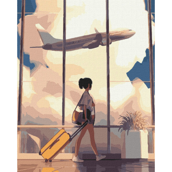 Картина по номерам "Мечты сбываются" Идейка KHO4837 40х50 см