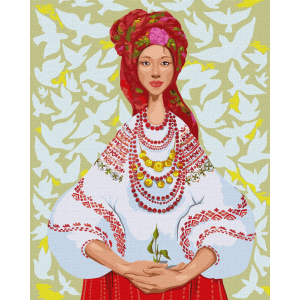 Картина по номерам "Возрождение ©Katya Dudnik" Идейка KHO4909 40х50 см