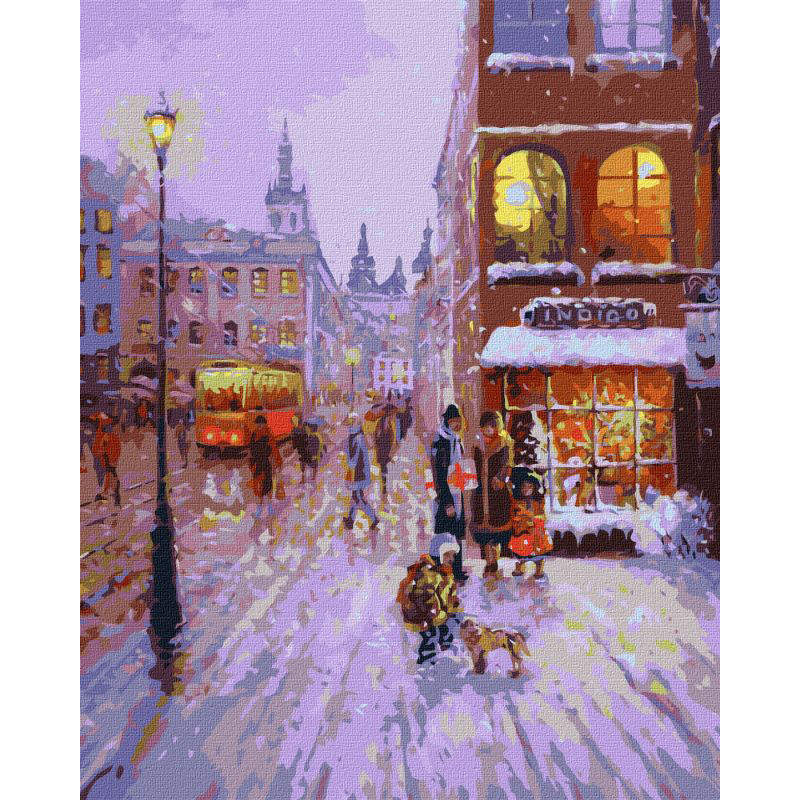 Картина за номерами "Різдво" ©Kateryna Lisova Ідейка KHO3631 40х50см