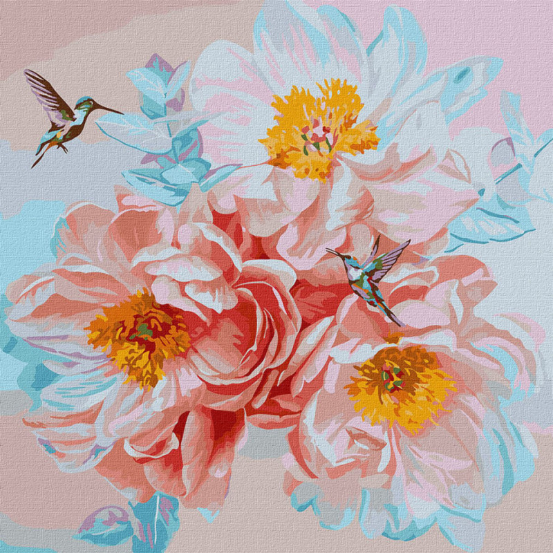 Картина за номерами "Улюблена пісня" ©Ira Volkova Ідейка KHO2994 50х50 см