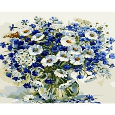 Картина по номерам "Дикие цветы" Art Craft 13133-AC 40х50 см
