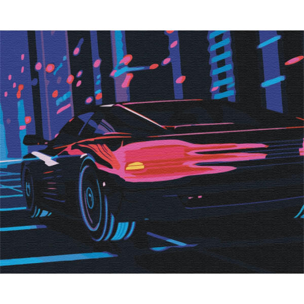 Картина за номерами "Швидкість" Brushme BS51501 40х50 см