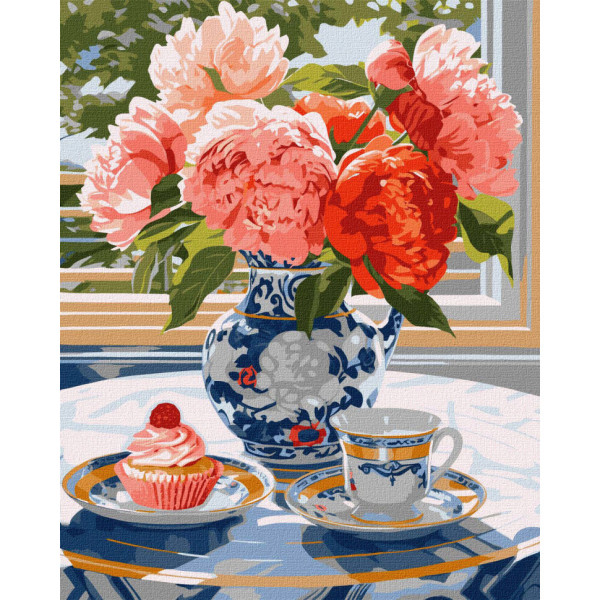 Картина по номерам "Сладкий сюрприз" KHO3260 40х50см