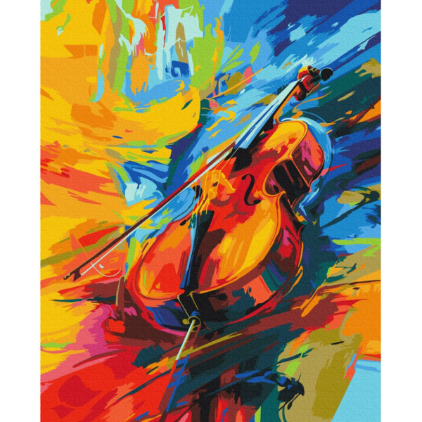 Картина за номерами "Кольорова симфонія" BS54035, 40x50 см