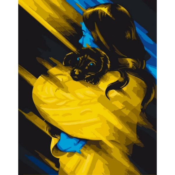 Набор картин по номерам 2 в 1 "Взгляд дружбы" 40х50 10401-AC и "Golden Gate Bridge" 40х50 11003-AC