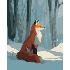 Картина за номерами "Лісова гостя" ©arttem_illustration 11749-AC 40х50 см