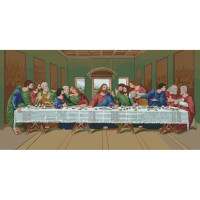 Картина по номерам "Тайная вечеря" 16137-AC 40х80 см