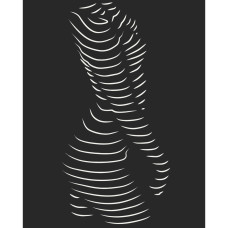 Картина за номерами "Звабливий силует" 10117-AC 40х50 см