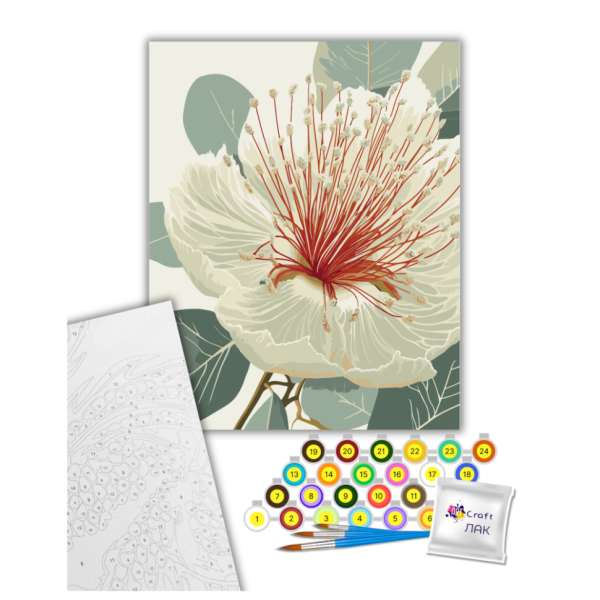 Картина по номерам "Цветущий эвкалипт" Art Craft 13155-AC 40х50 см