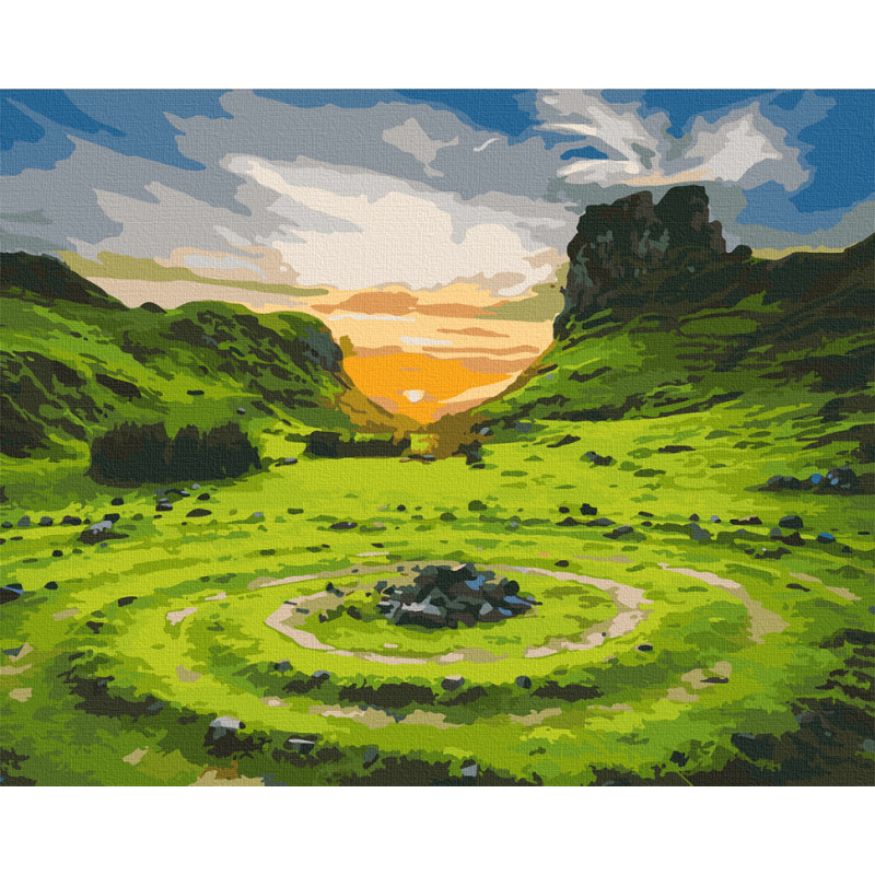 Картина за номерами. Art Craft "Долина Фей. Шотландія" 40 * 50 см 10511-AC