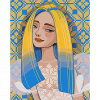 Картина за номерами "Вільна" ©mosyakart Ідейка KHO4956 40х50 см