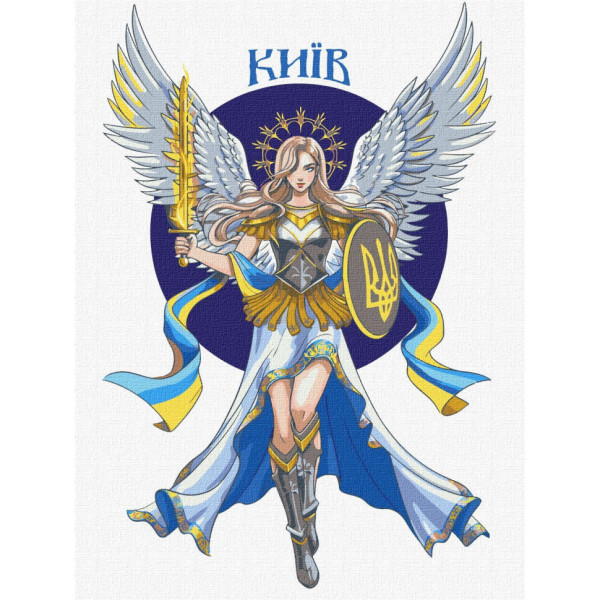 Картина по номерам "Киев" ©natashale777 Идейка KHO2601 30х40 см