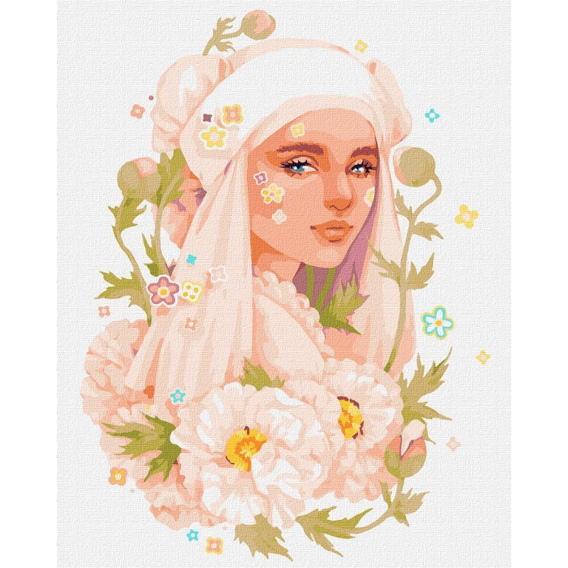 Картина за номерами "Рожева фантазія" ©lesya_nedzelska_art   KHO2555 40х50 см Ідейка