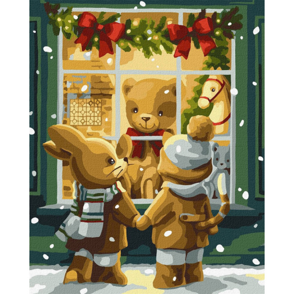 Картина по номерам "Магазин игрушек" ©tanya_bonya Идейка KHO6553 40х50 см